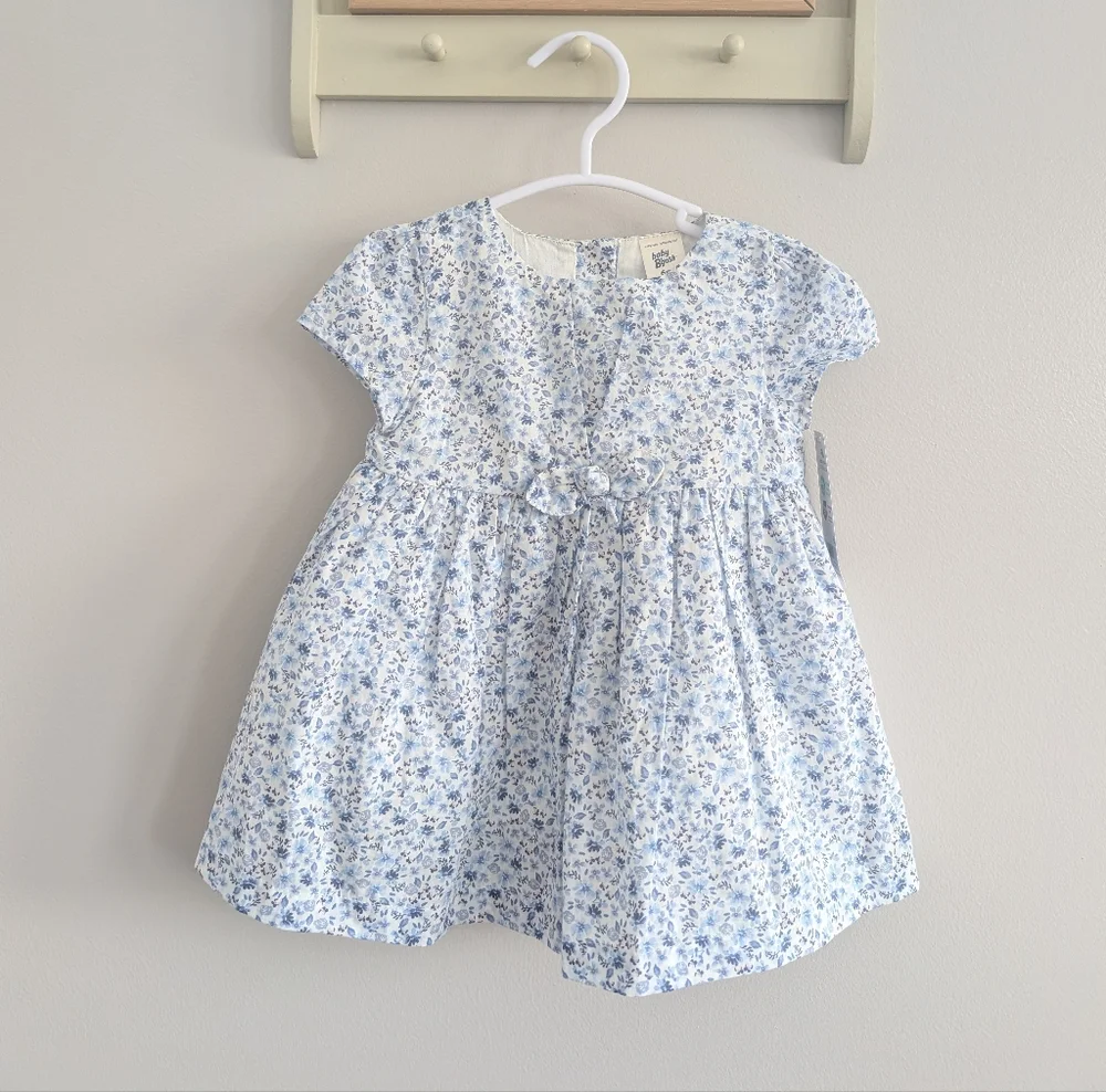 OshKosh B'gosh Blue and White Floral Dress